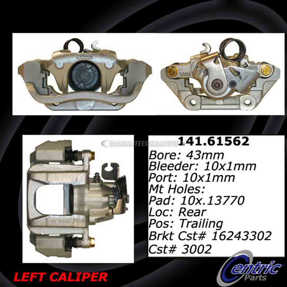 2012 Ford Edge Brake Caliper
