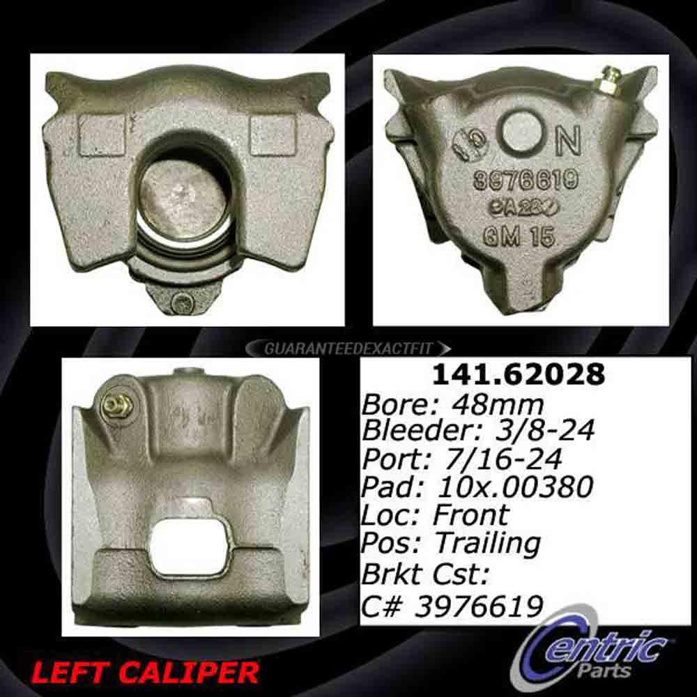 Chevrolet monza brake caliper