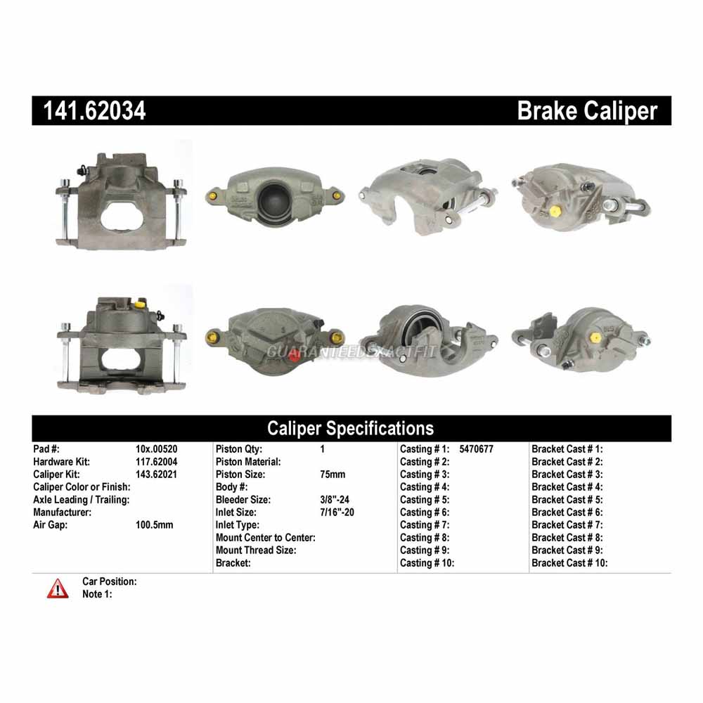 1973 Buick Apollo Brake Caliper