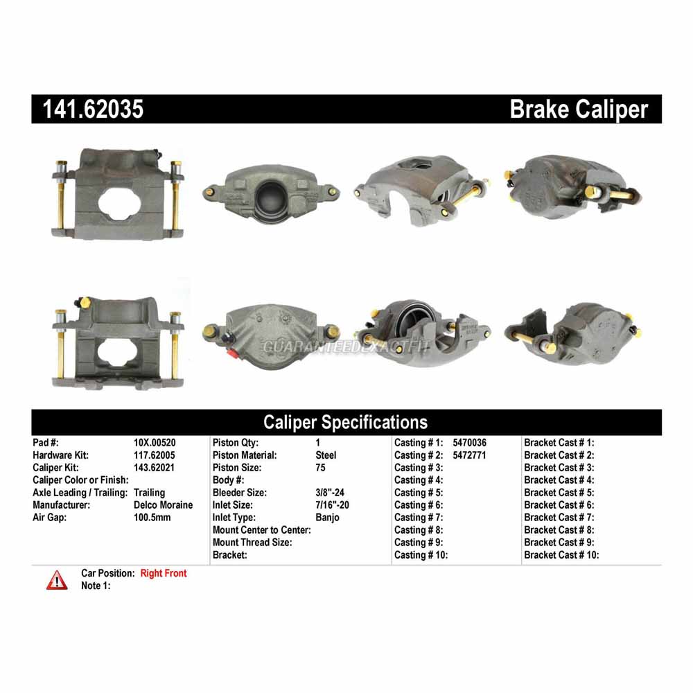 1968 Cadillac Deville Brake Caliper