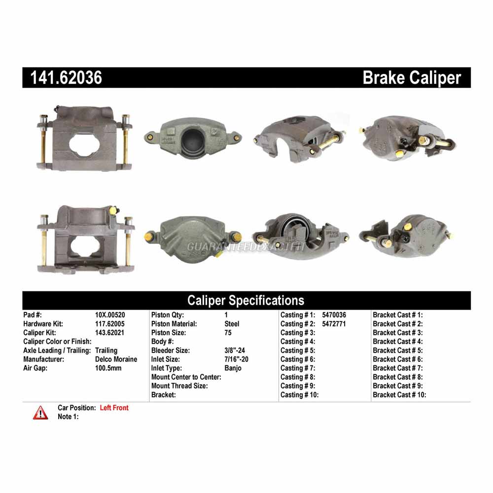 1969 Cadillac Deville Brake Caliper