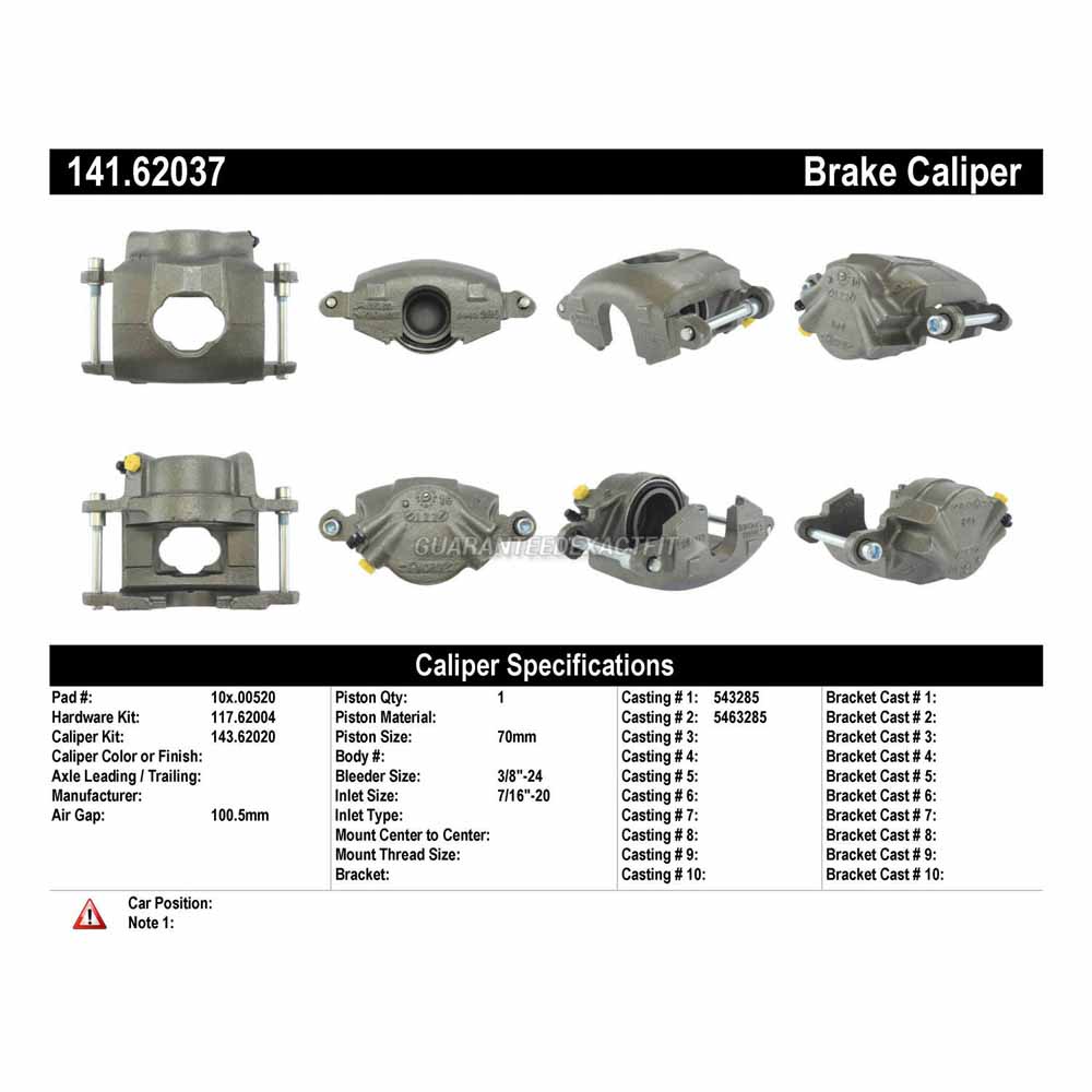 1973 Cadillac Deville Brake Caliper
