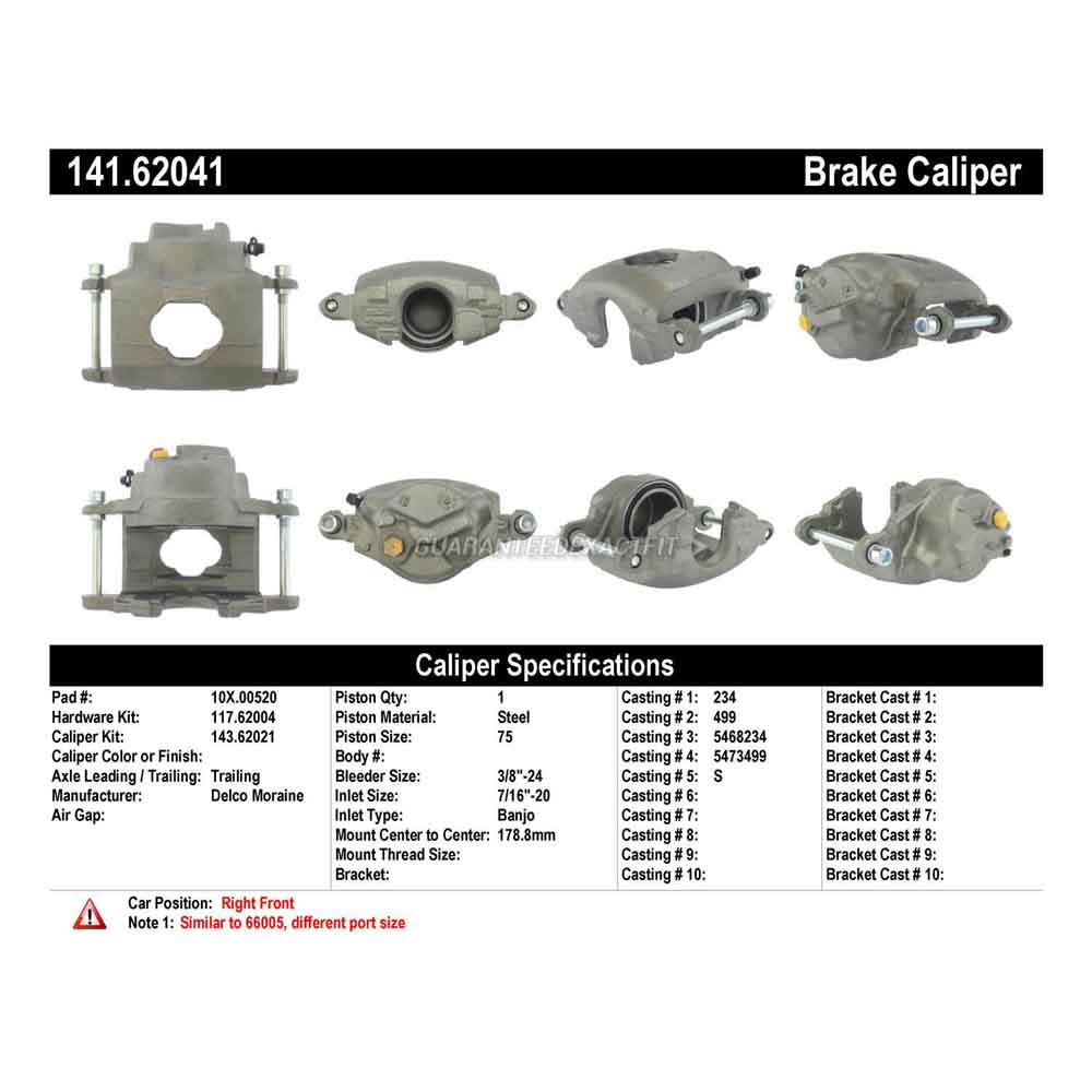 1969 Pontiac Executive Brake Caliper