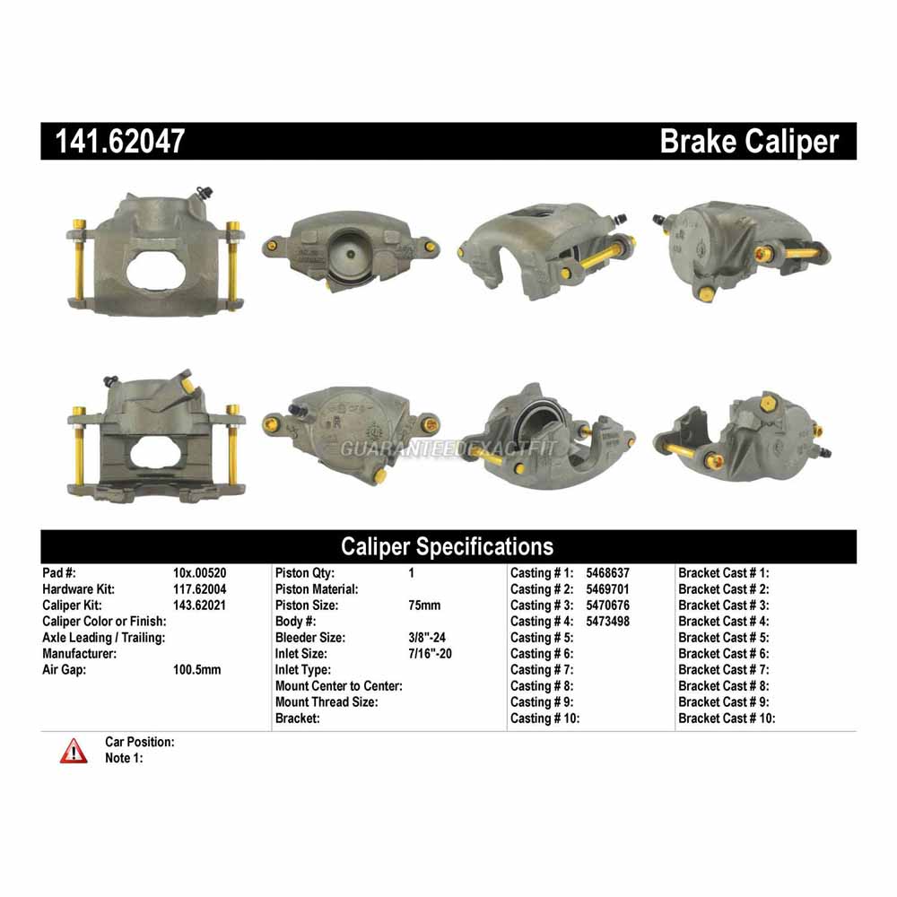 1971 Oldsmobile F85 Brake Caliper