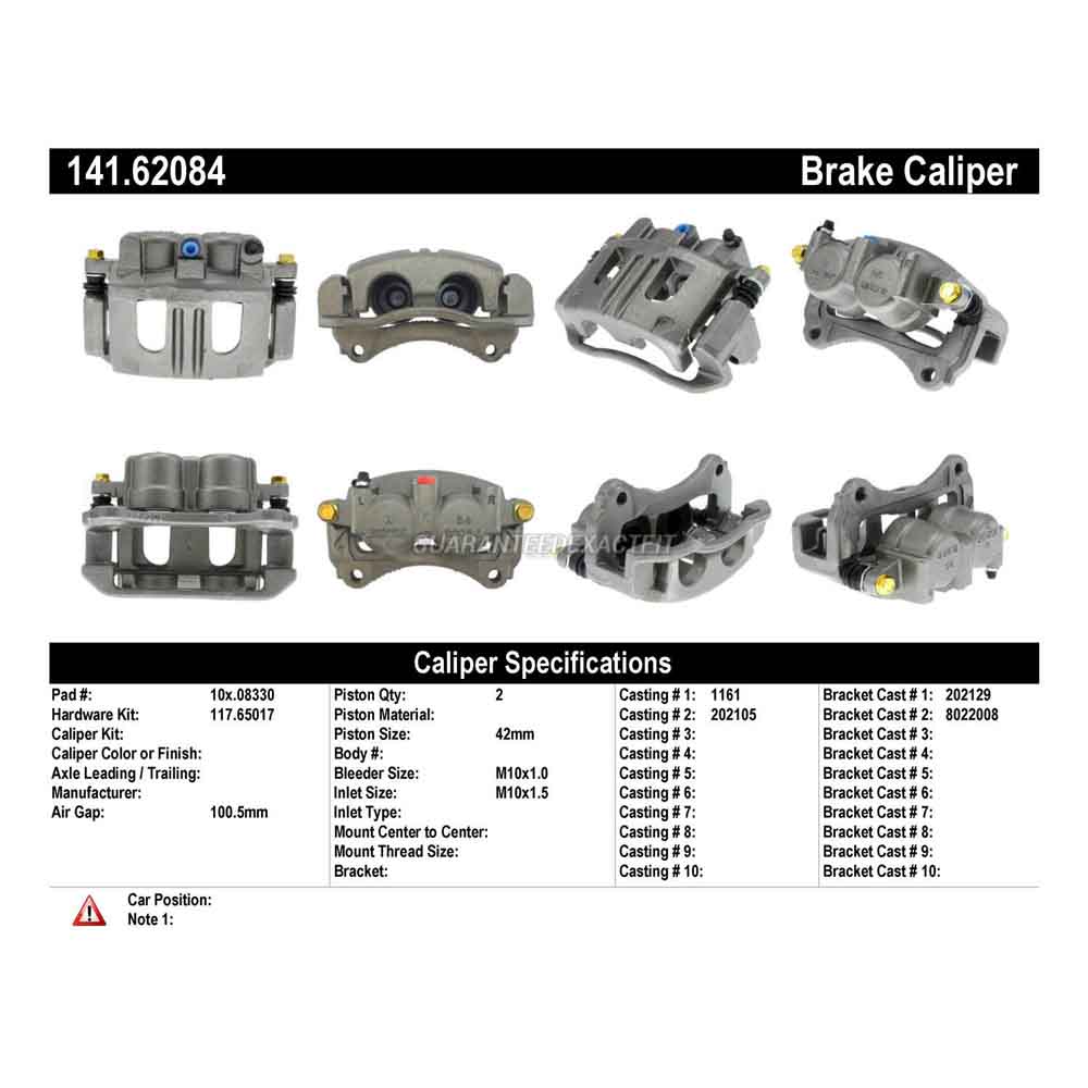 2003 Saturn Vue Brake Caliper