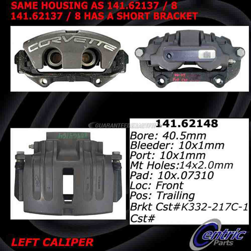 2007 Chevrolet Corvette Brake Caliper