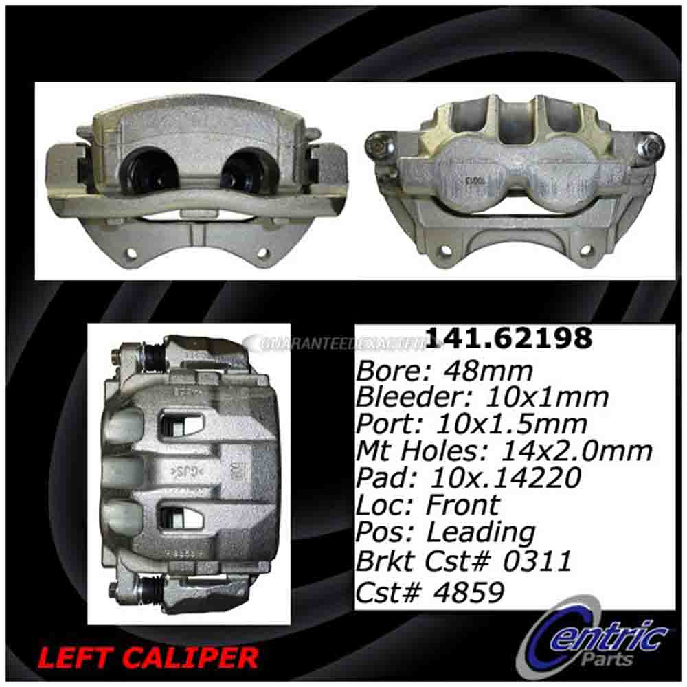 2012 Cadillac SRX Brake Caliper