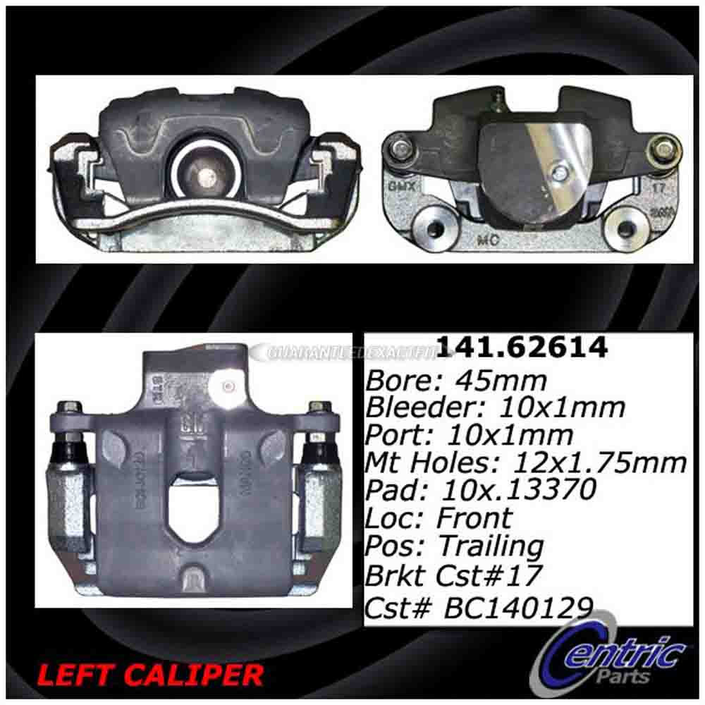 2011 Cadillac SRX Brake Caliper