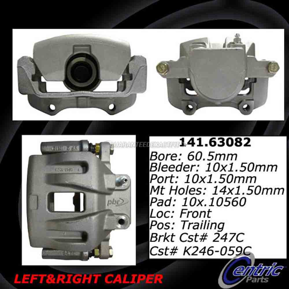 2012 Dodge Challenger Brake Caliper