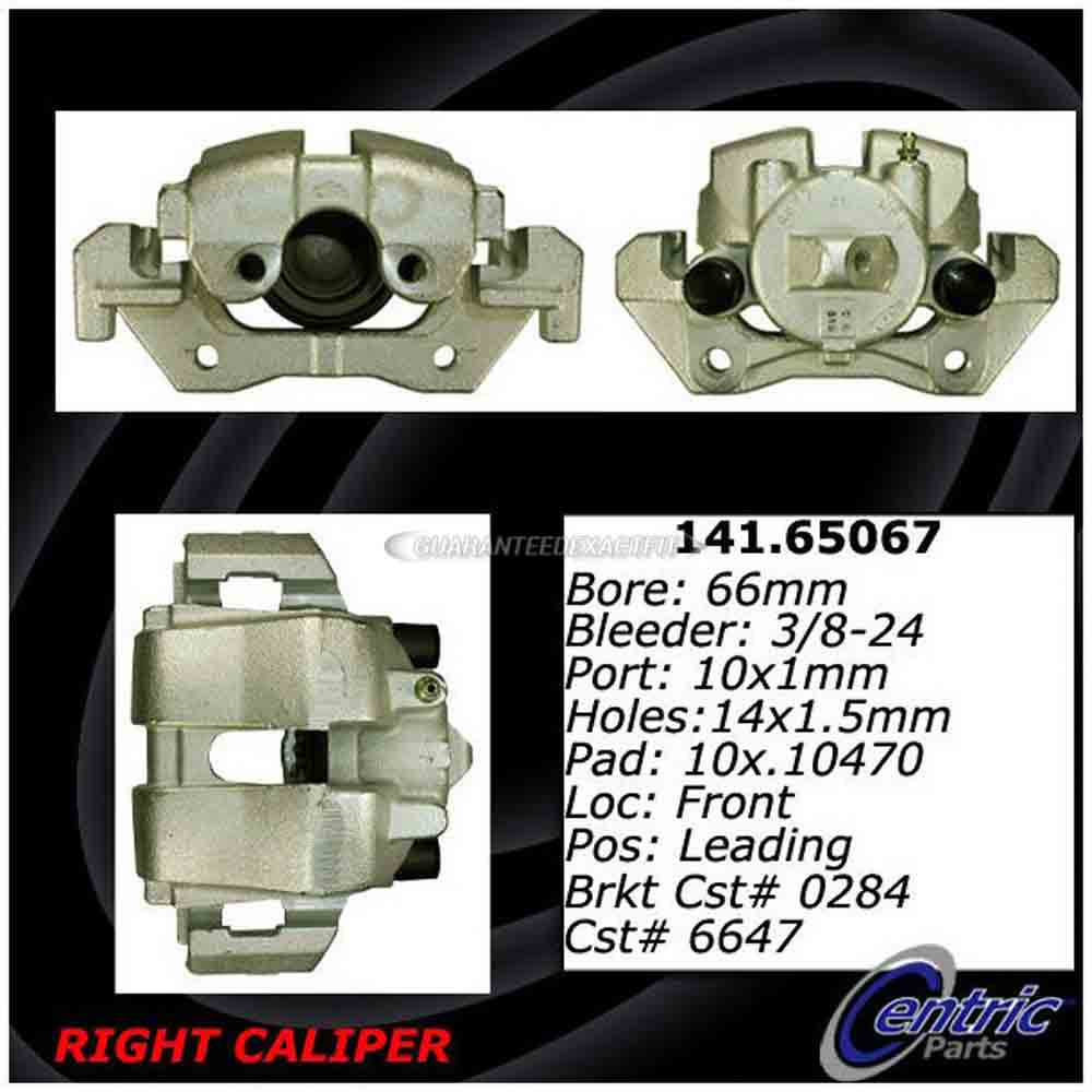 2006 Mercury Mariner Brake Caliper
