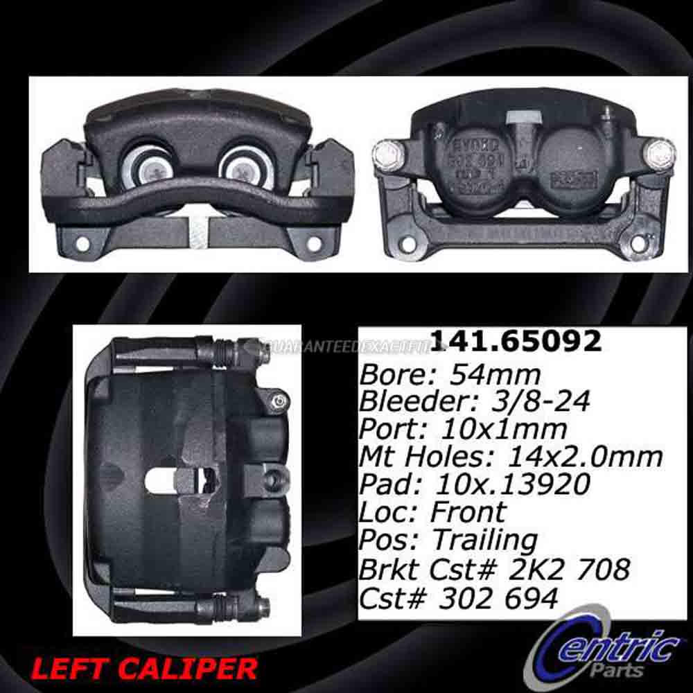2009 Ford F Series Trucks Brake Caliper