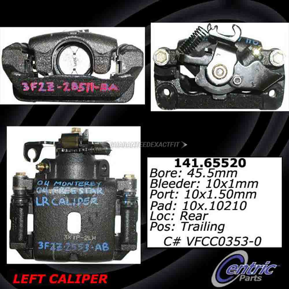 2007 Mercury Monterey Brake Caliper
