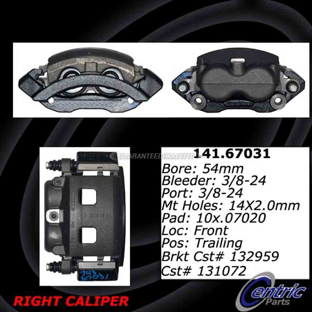 2000 Dodge Ram Trucks Brake Caliper