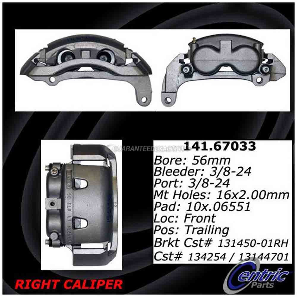 2000 Dodge Ram 2500 Van Brake Caliper