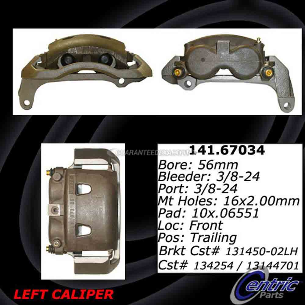 2000 Dodge Ram 3500 Van Brake Caliper