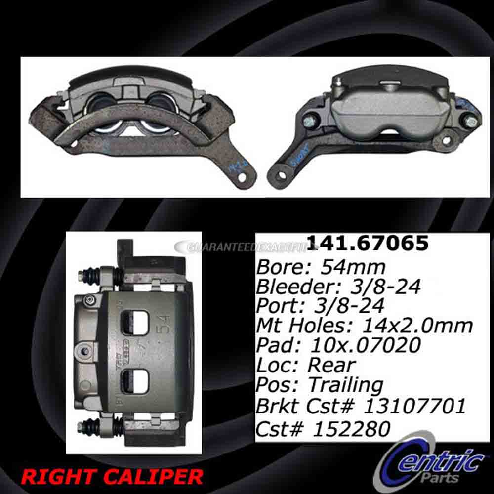 2000 Dodge Ram 1500 Van Brake Caliper