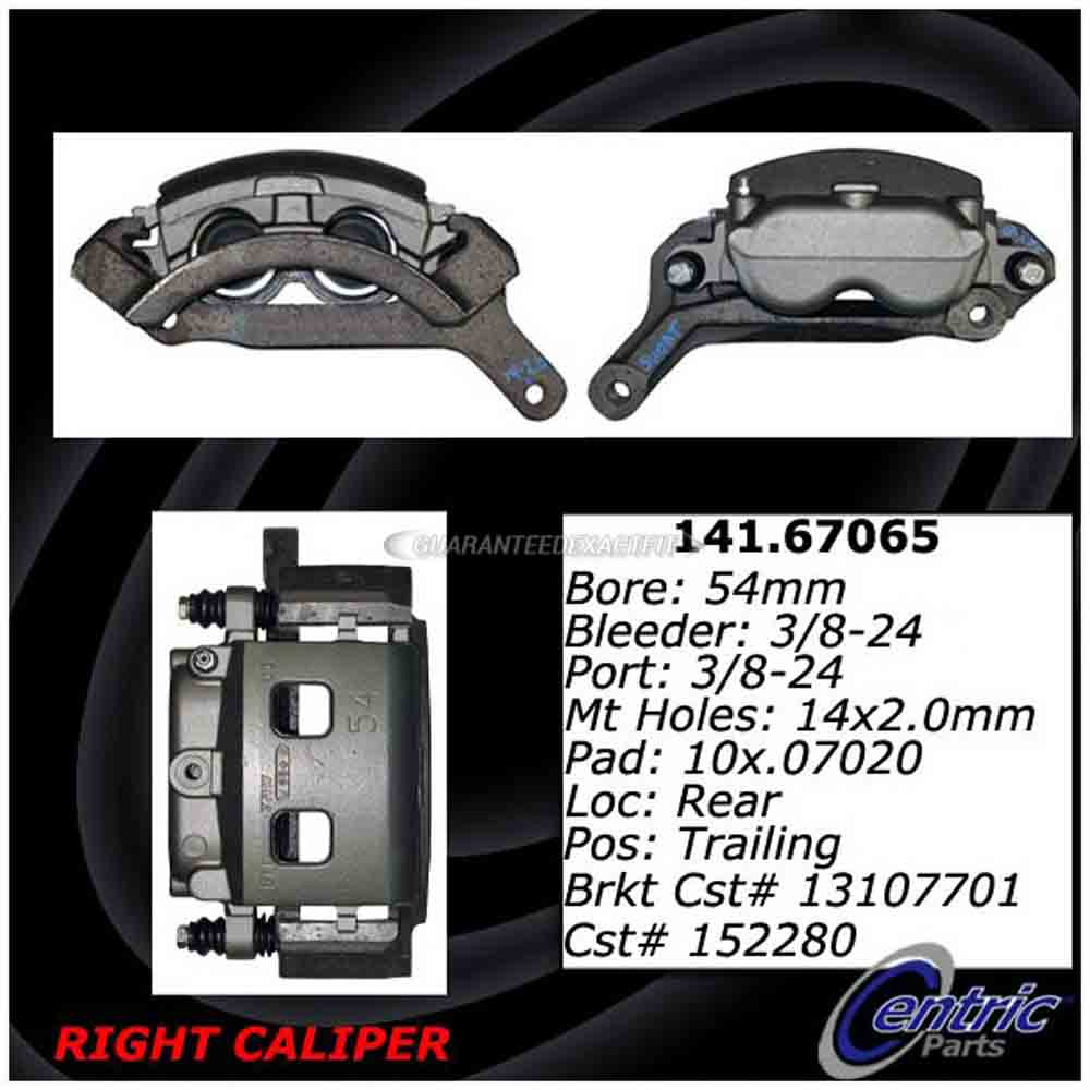 2000 Dodge Ram 1500 Van Brake Caliper