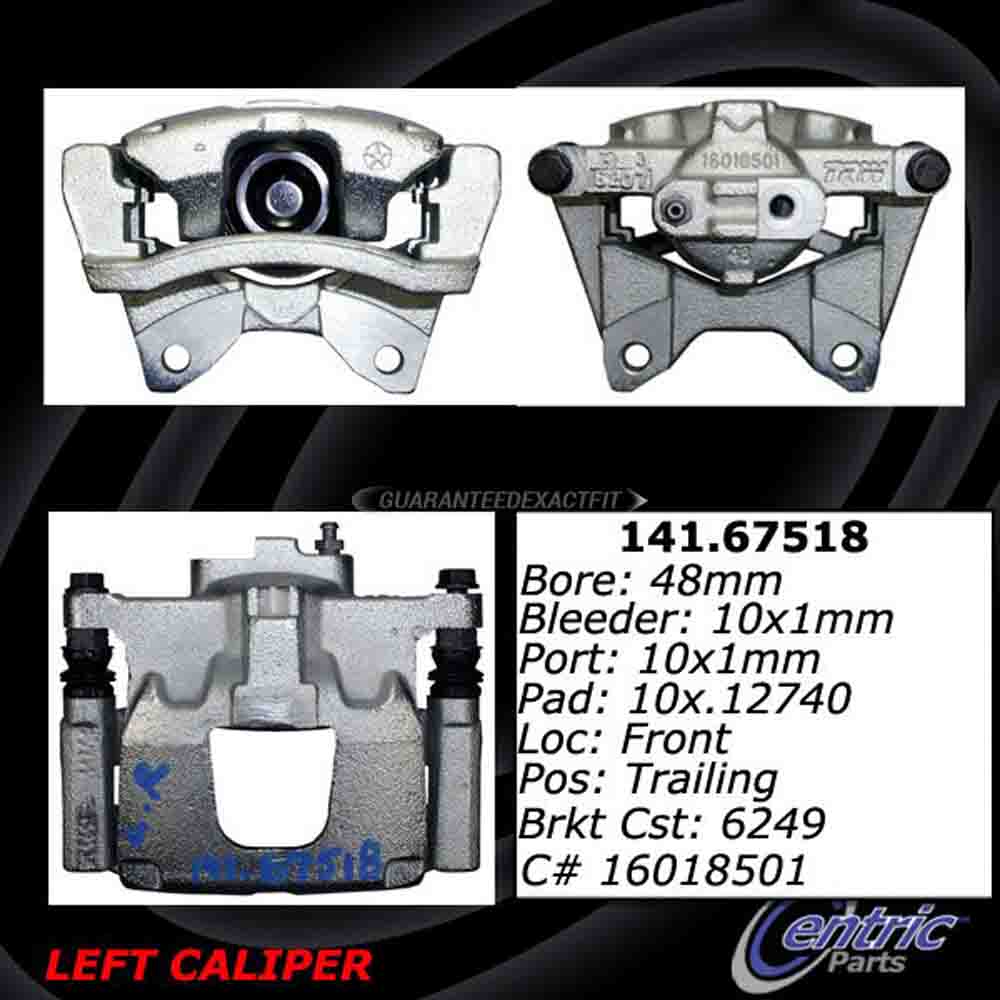 2007 Jeep Wrangler Brake Caliper