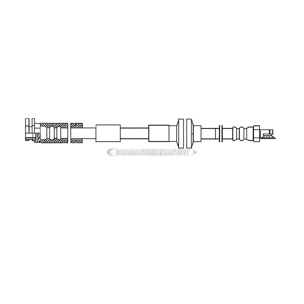2012 Fiat 500 Brake Hydraulic Hose