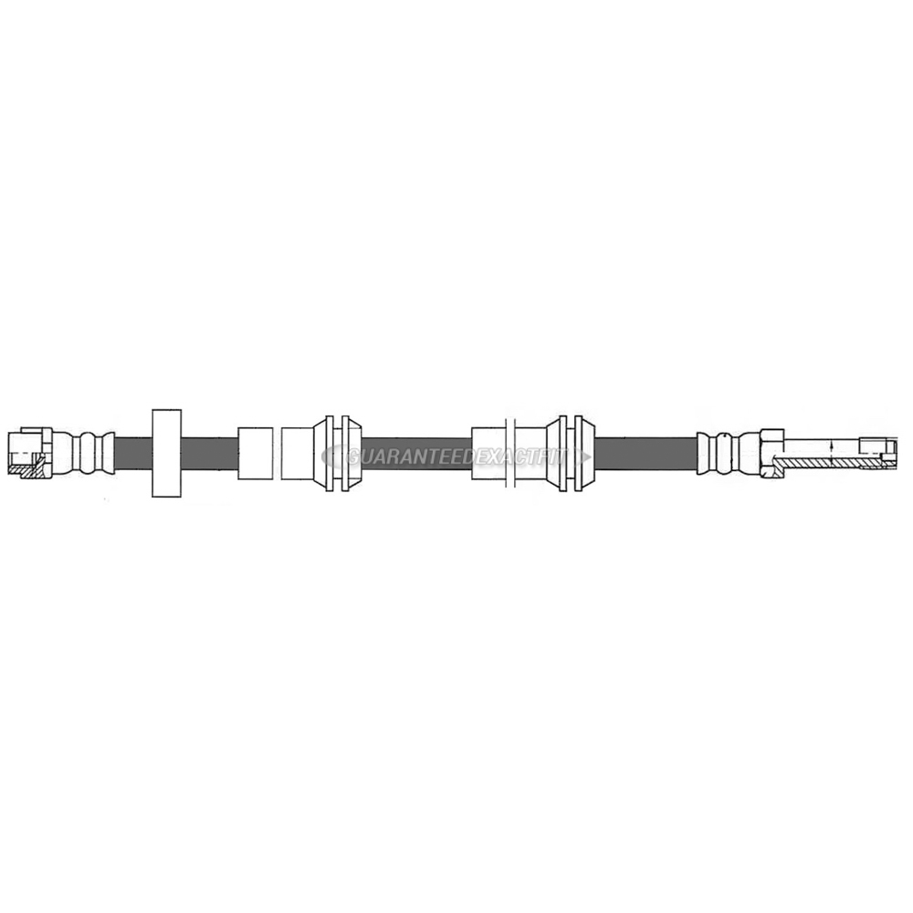 2014 Audi S7 Brake Hydraulic Hose 