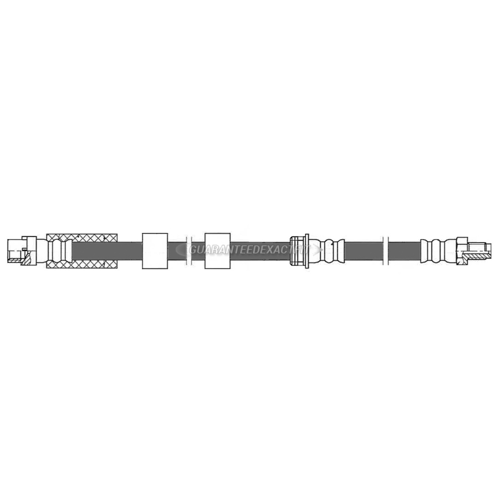 Bmw x1 brake hydraulic hose