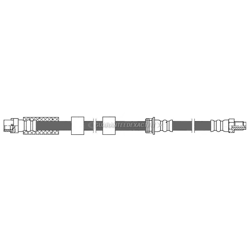  Bmw x1 brake hydraulic hose 