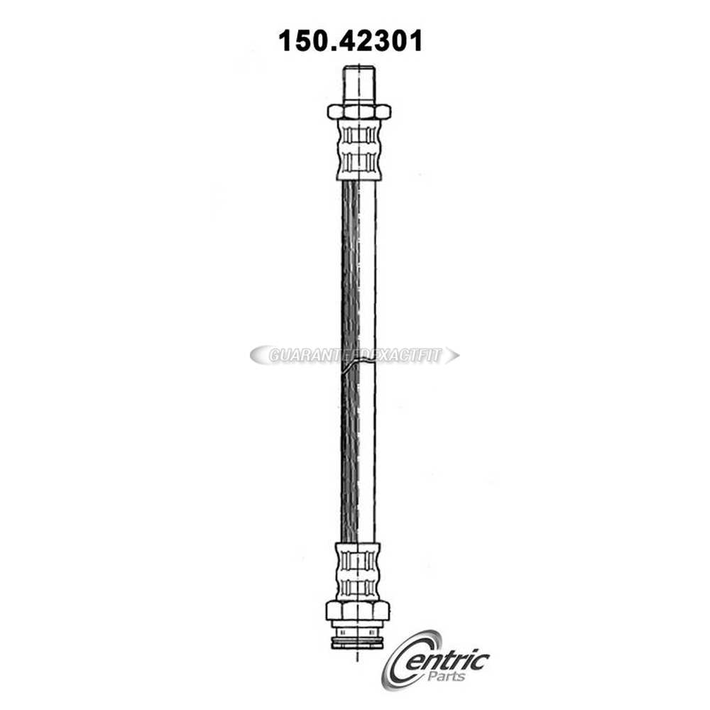 nissan 620 Pickup Brake Hydraulic Hose