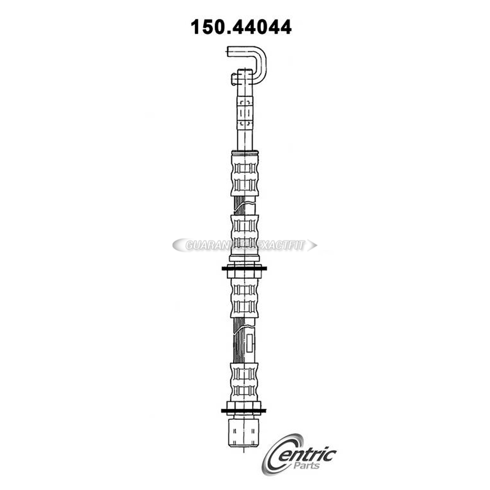 1992 Toyota Mr2 brake hydraulic hose 