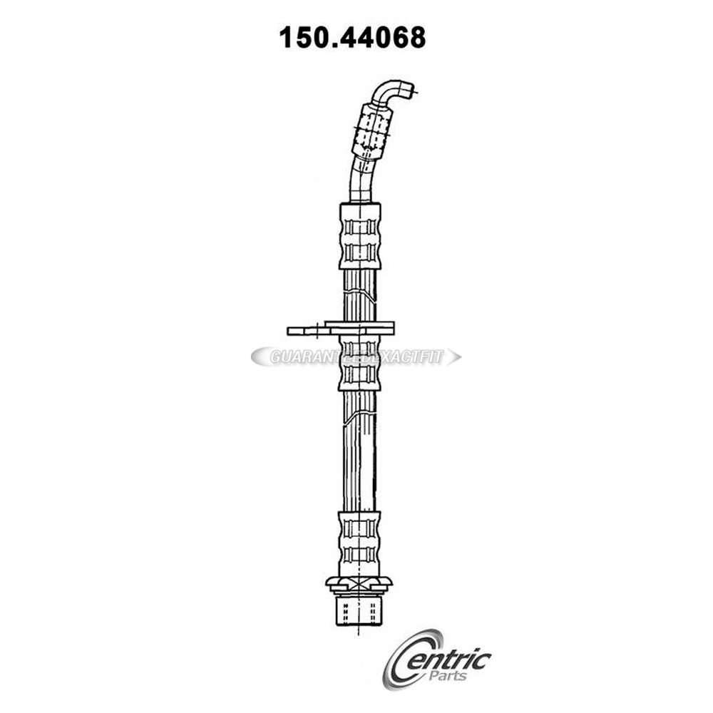 2003 Lexus RX300 Brake Hydraulic Hose 