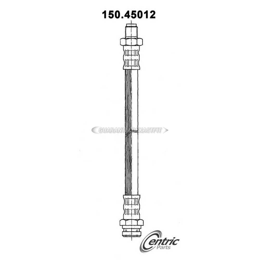 1993 Mazda B2200 Brake Hydraulic Hose 