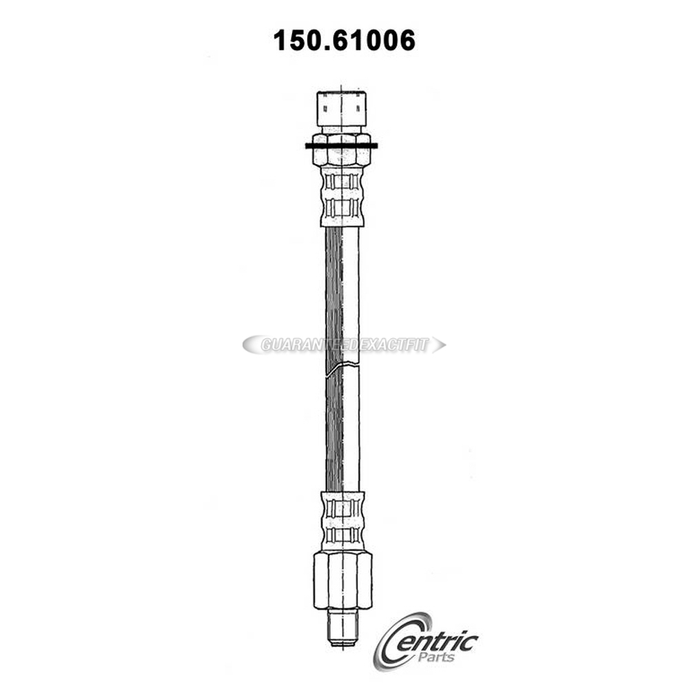 2007 Mercury Montego brake hydraulic hose 