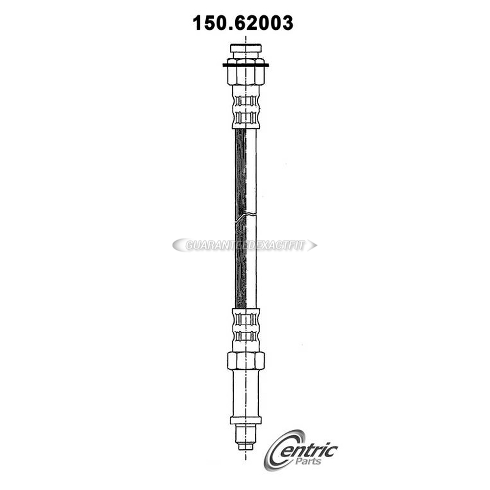  Chevrolet Chevy II Brake Hydraulic Hose 