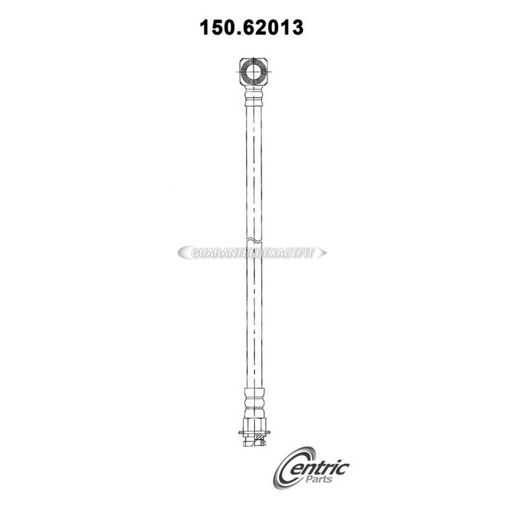 Chevrolet monza brake hydraulic hose