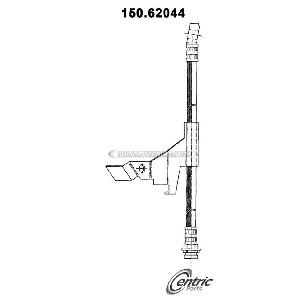 1991 Buick Park Avenue brake hydraulic hose 