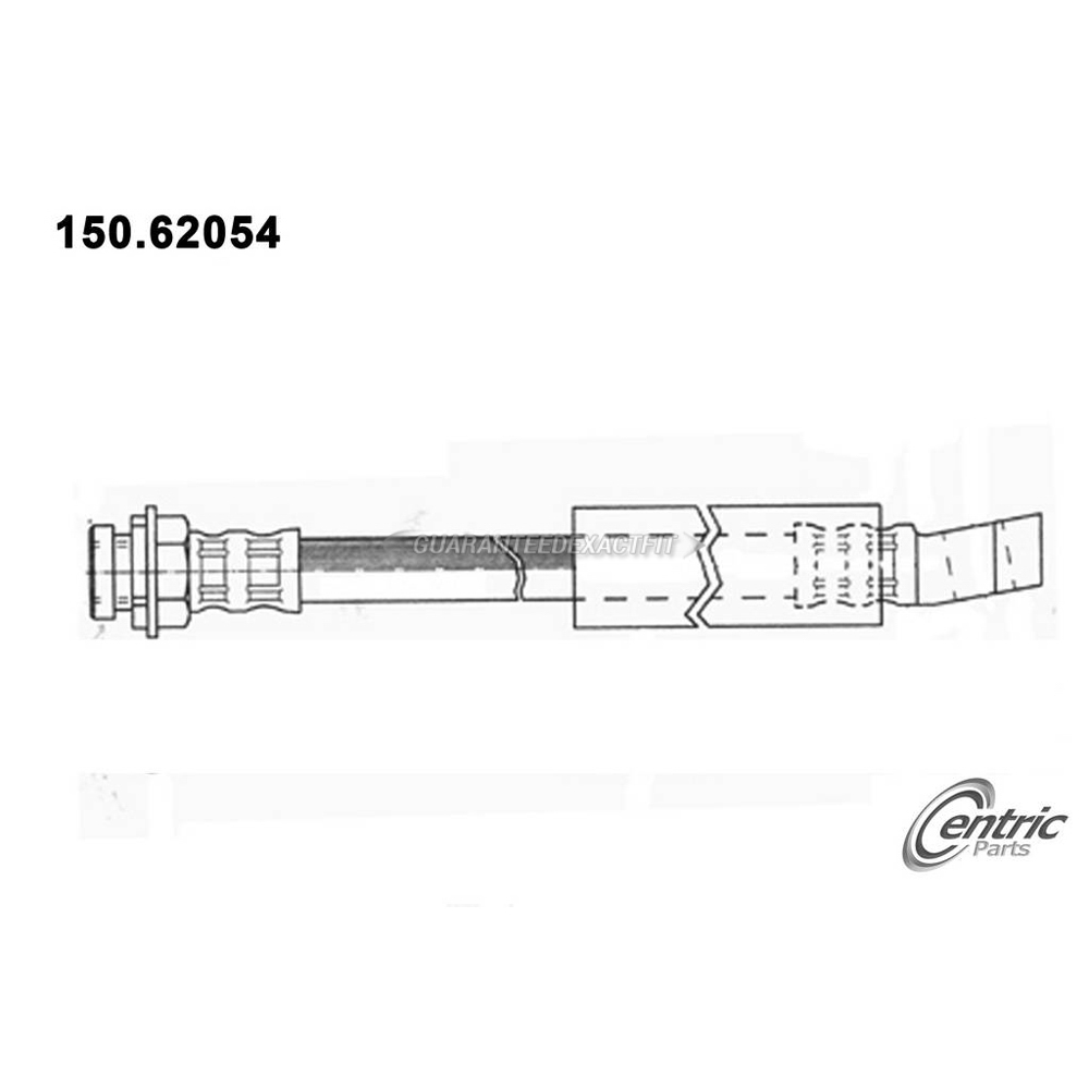 1995 Buick Commercial Chassis Brake Hydraulic Hose 