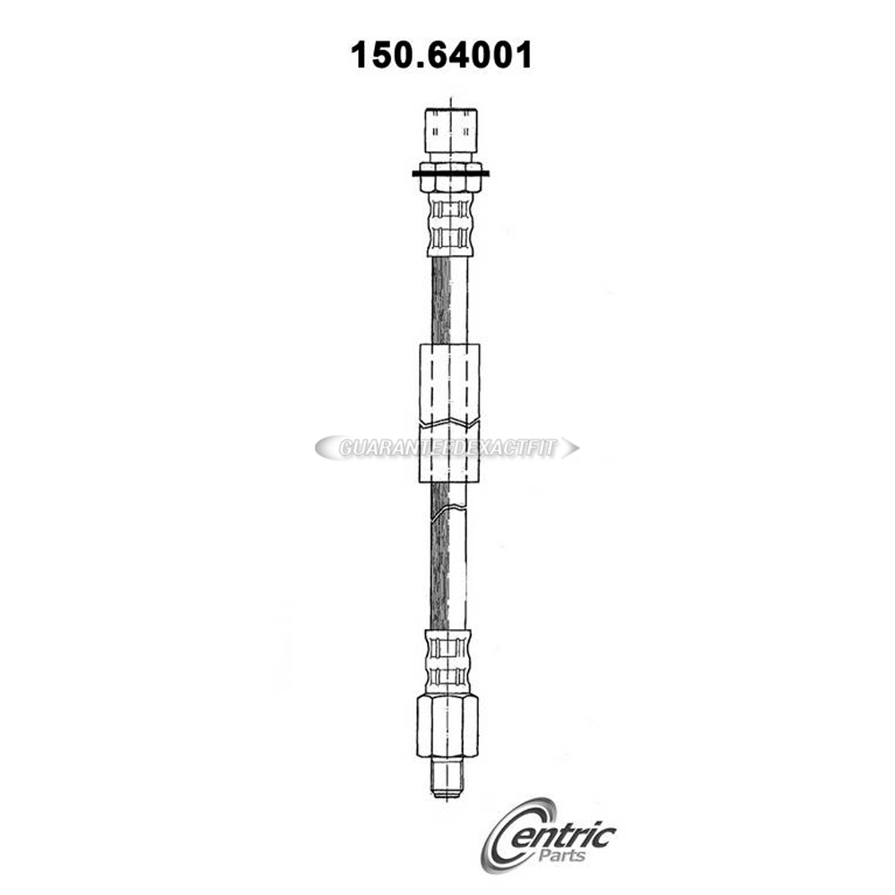 Ford galaxie 500 brake hydraulic hose