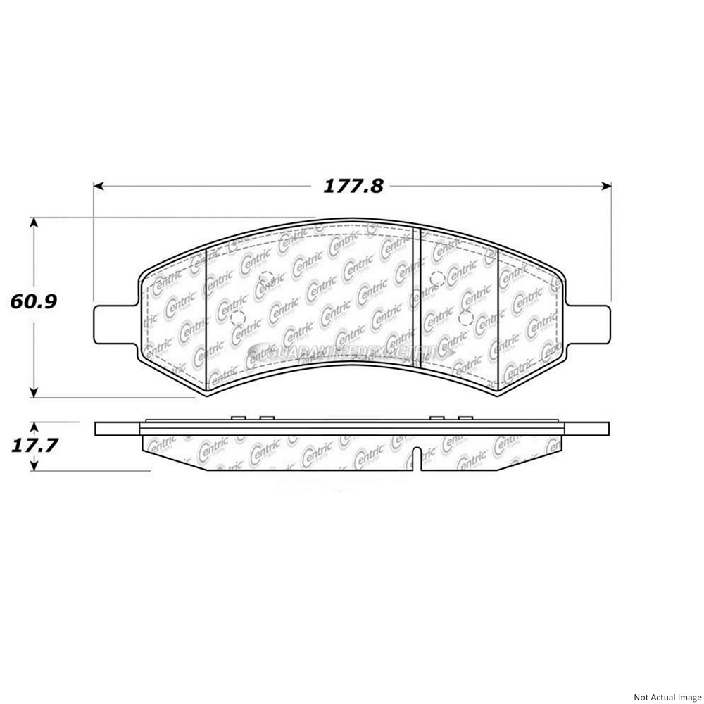 2015 Ram 1500 Brake Pad Set