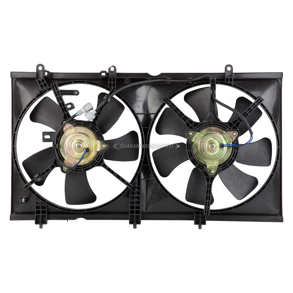 2004 Mitsubishi Lancer Cooling Fan Assembly Radiator Side 2.0L Models
