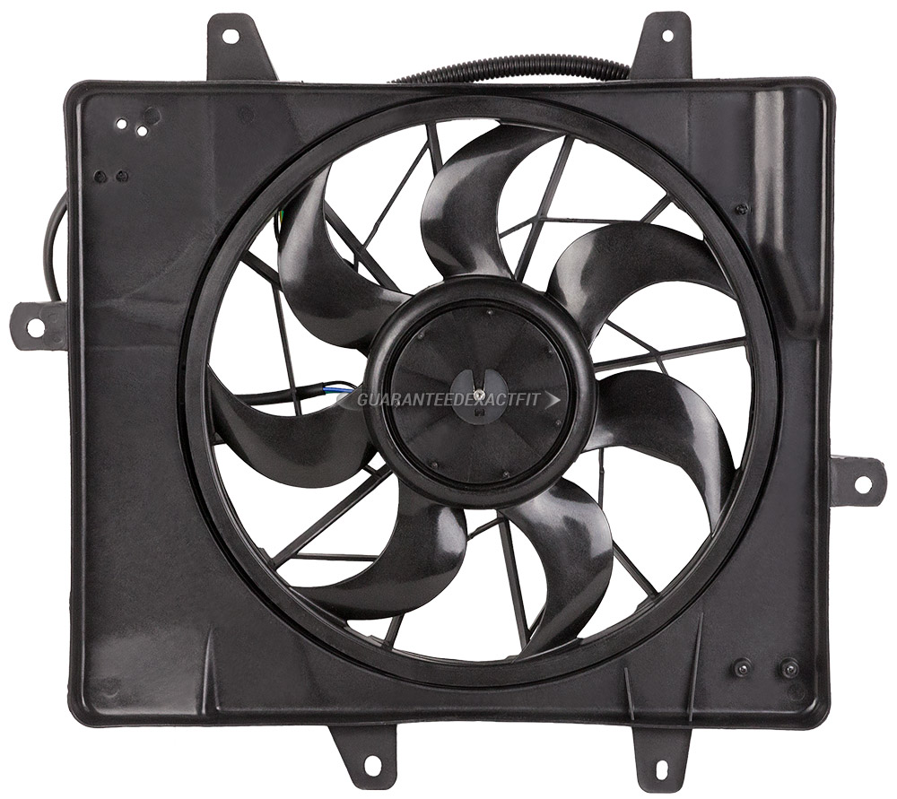 2007 Chrysler PT Cruiser Cooling Fan Assembly