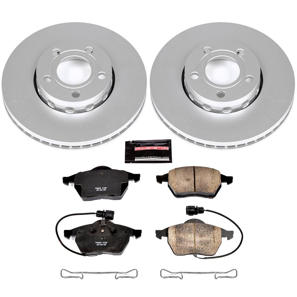 Audi a6 performance disc brake pad and rotor kit