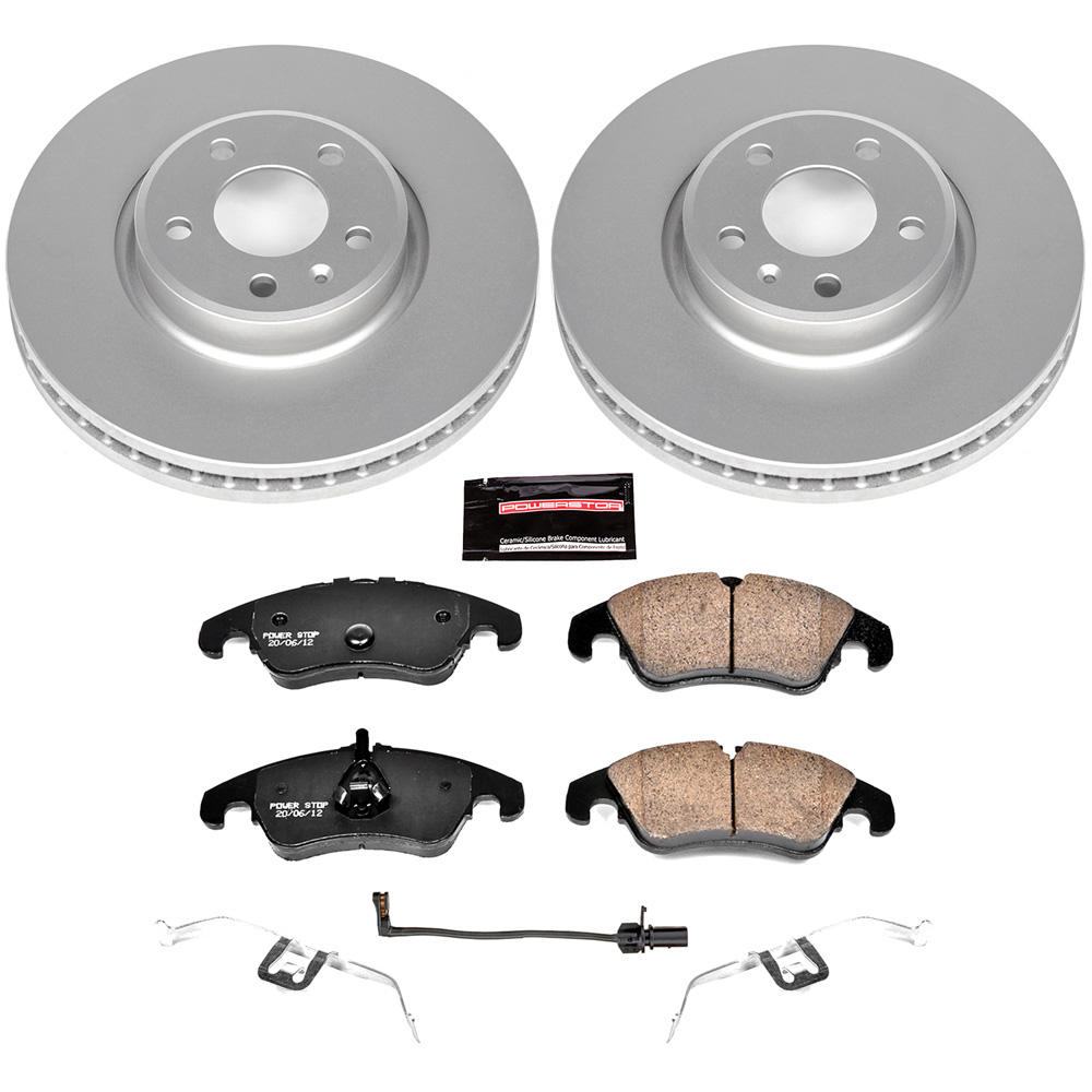 2013 Audi A7 Quattro performance disc brake pad and rotor kit