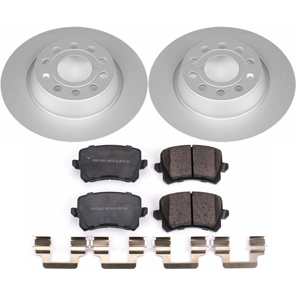 Audi q3 quattro performance disc brake pad and rotor kit