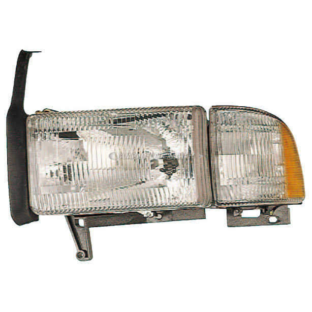 1999 Dodge Ram Trucks Headlight Assembly Pair Pair of Headlight