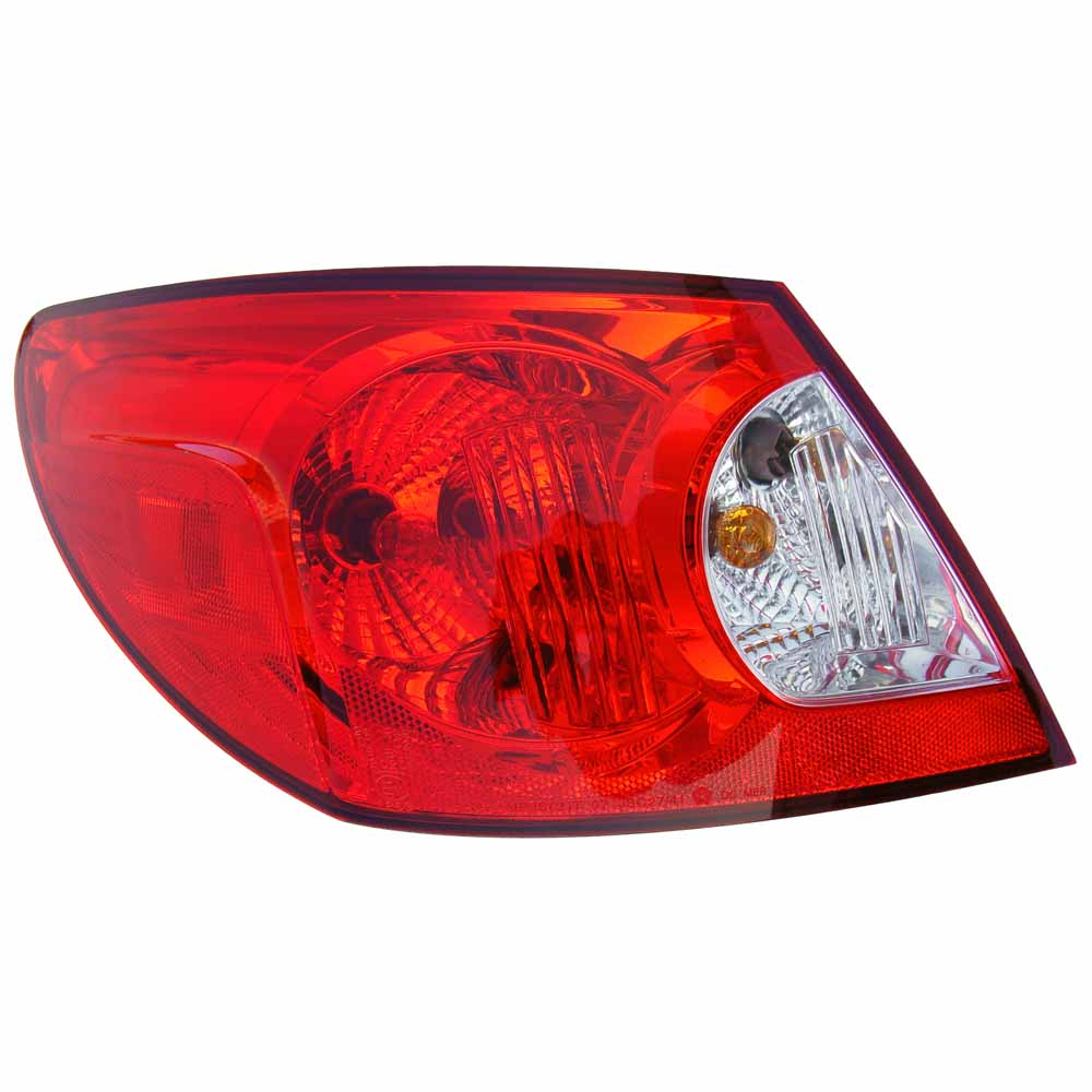 2007 Chrysler Sebring Tail Light Assembly Pair