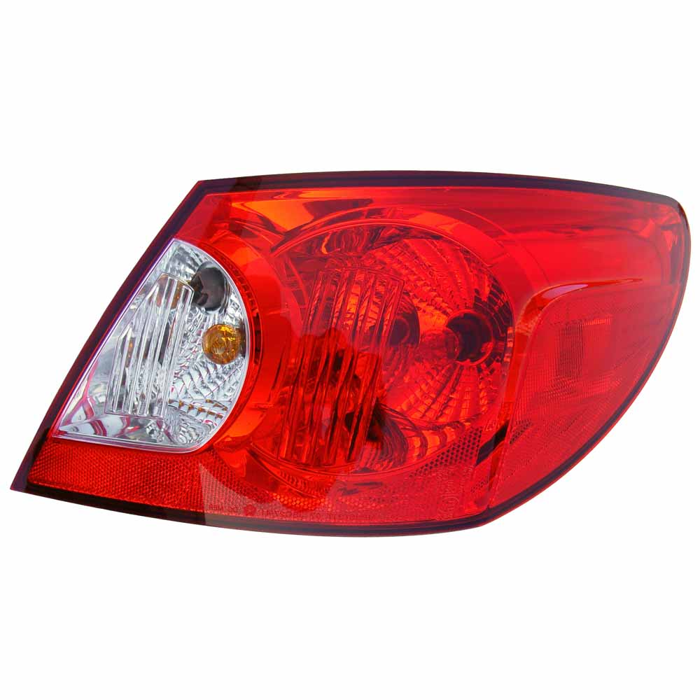 2007 Chrysler Sebring Tail Light Assembly Pair