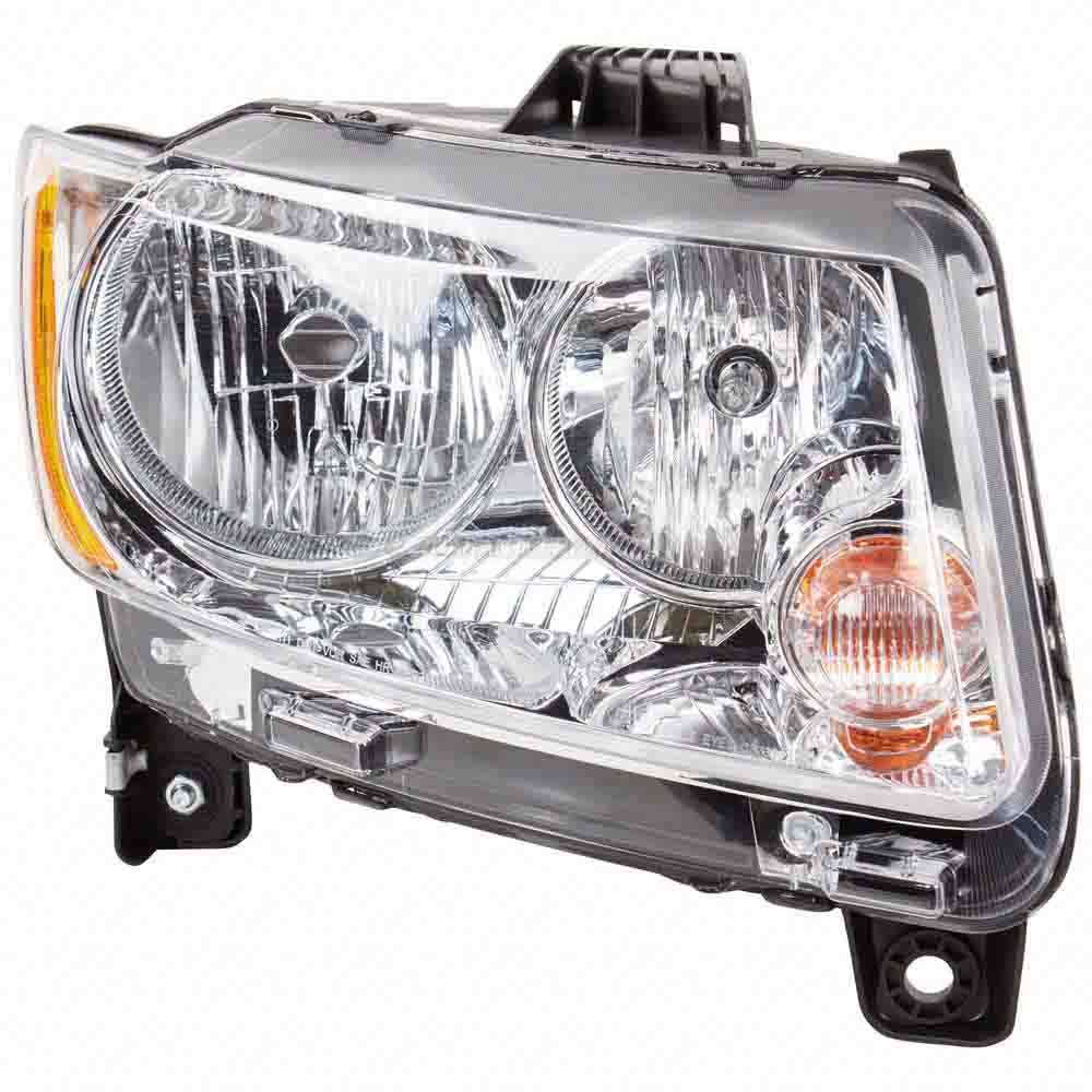 BuyAutoParts 16-01942AN Headlight Assembly