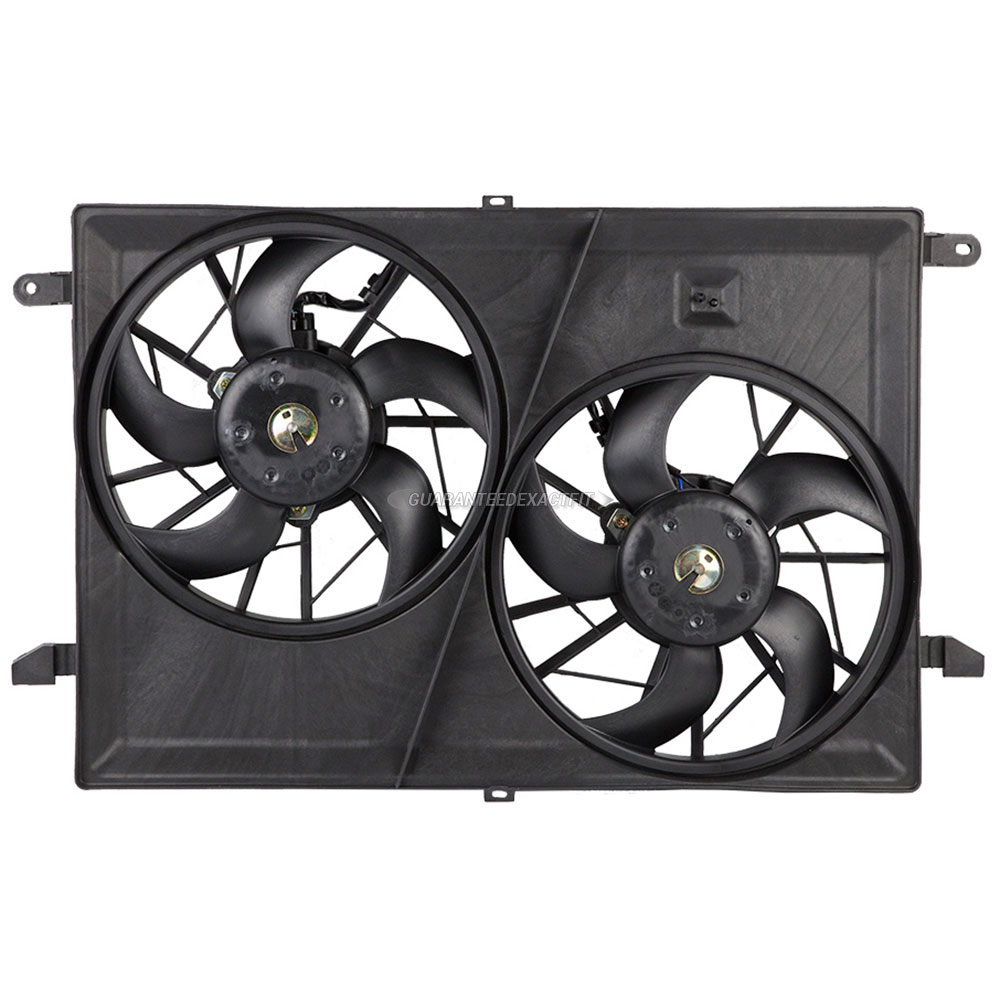  Cadillac xt5 cooling fan assembly 