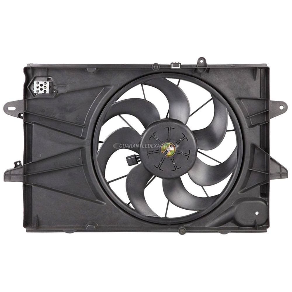 2012 Gmc Terrain Cooling Fan Assembly