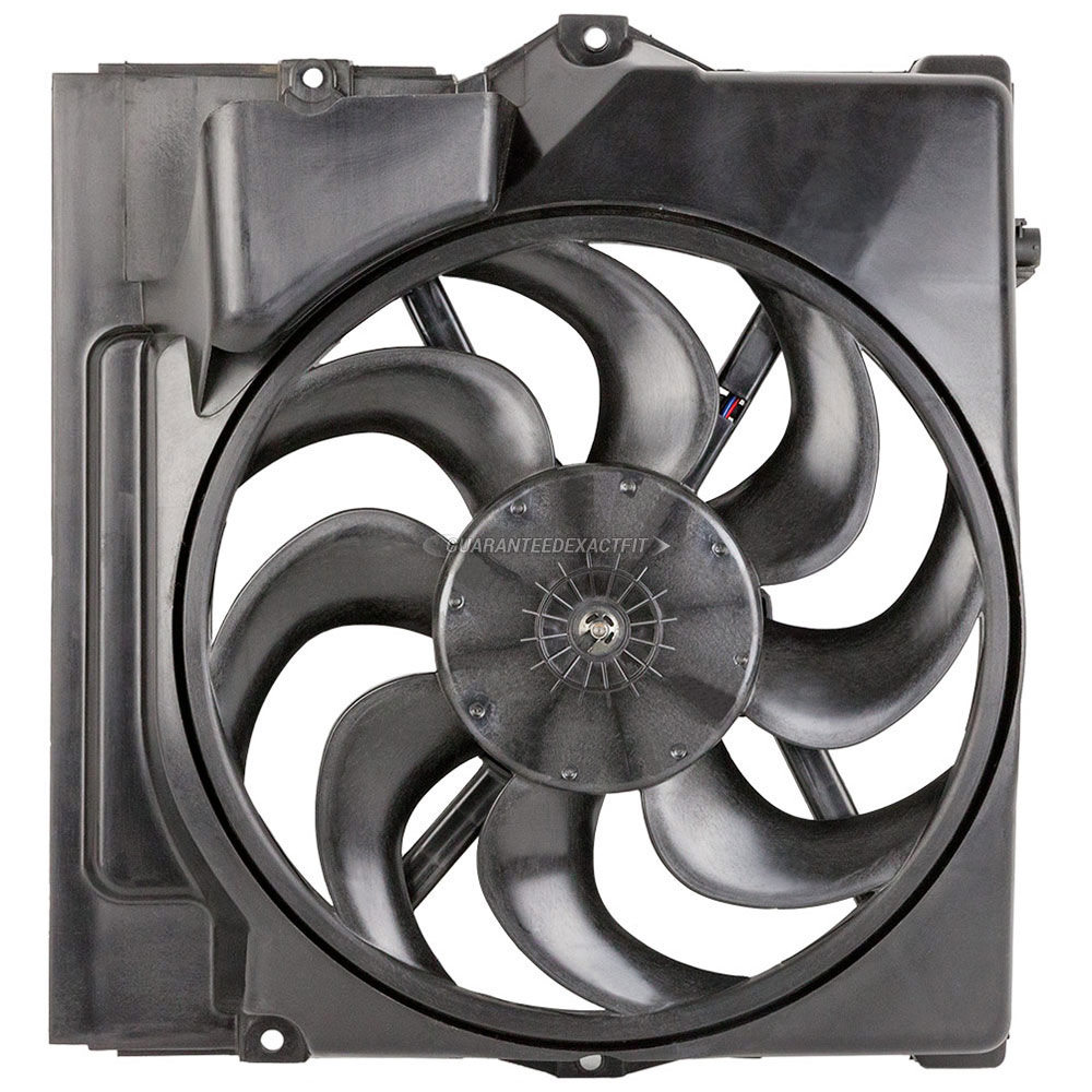 Bmw 318ti cooling fan assembly
