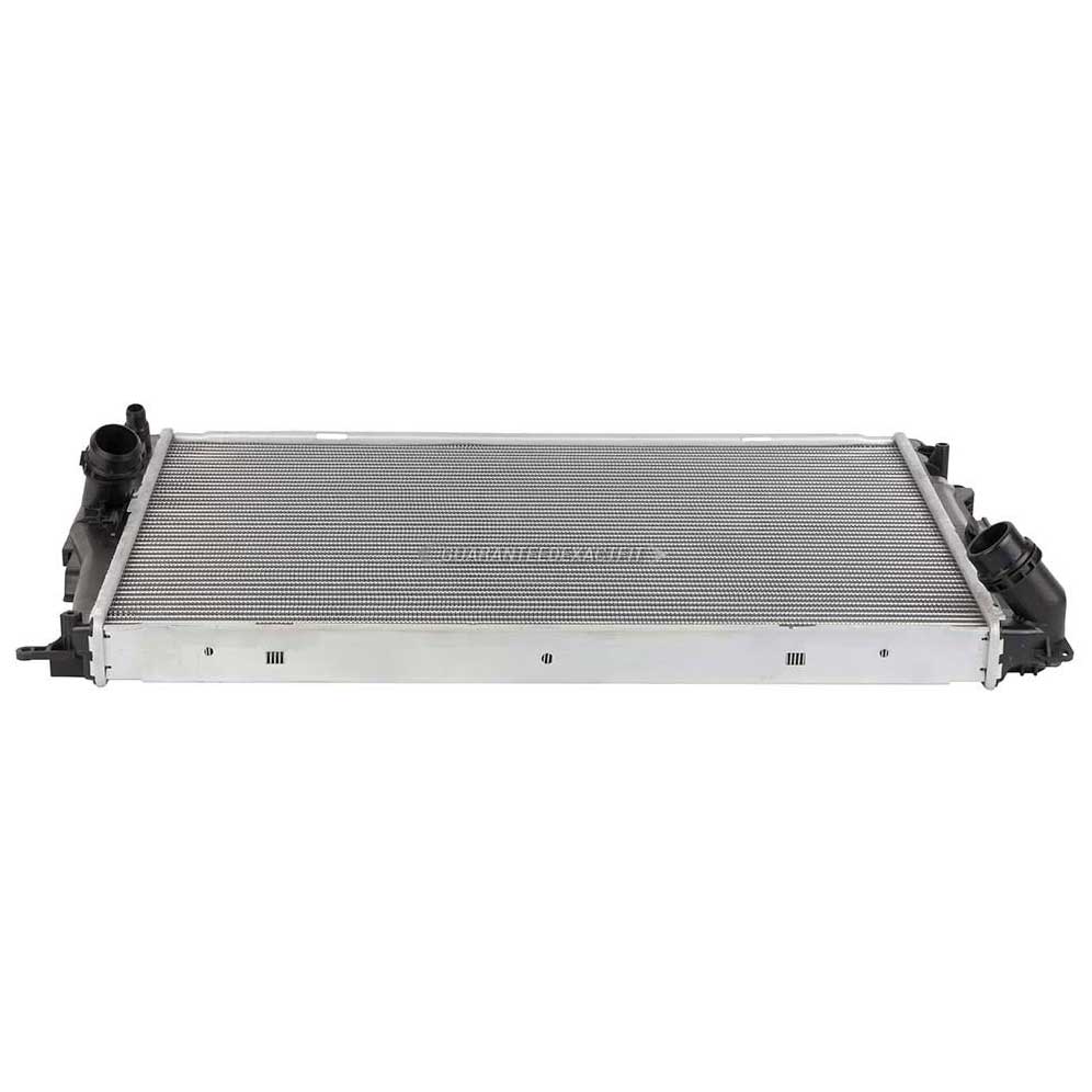 2008 Bmw 328i Radiator N52 Engine With Automatic
